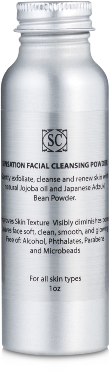 Очищающая пилинг-пудра для лица - Sinsation Cosmetics Facial Cleansing Powder — фото N2