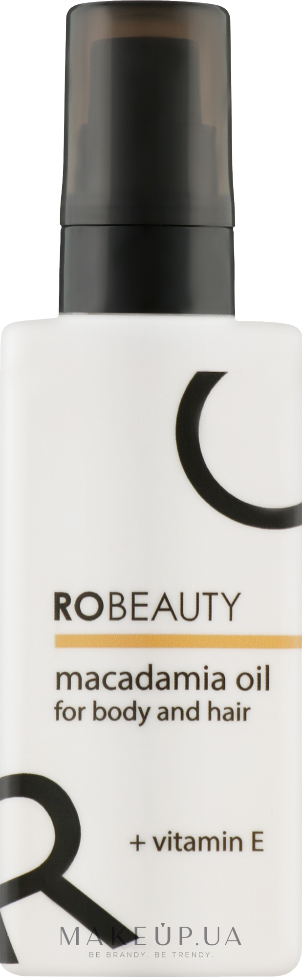 Олія макадамії - Ro Beauty Macadamia Oil For Body And Hair — фото 100ml