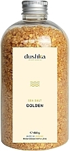 Парфумерія, косметика Сіль для ванни "Golden" - Dushka Bath Salt