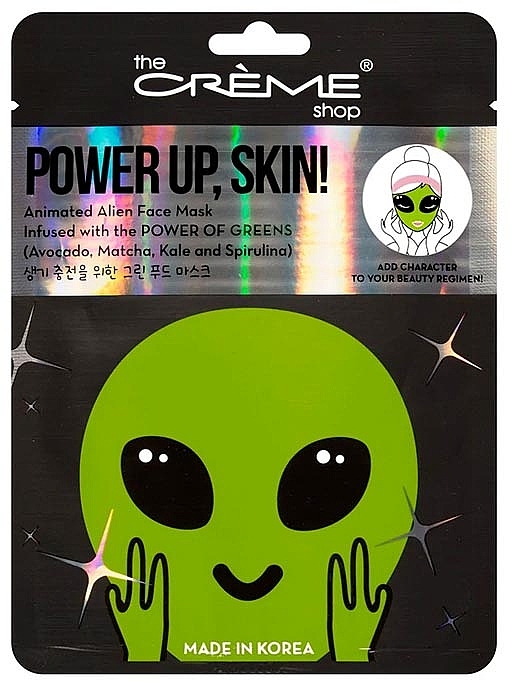 Маска для лица - The Creme Shop Power Up Skin Alien Mask — фото N1