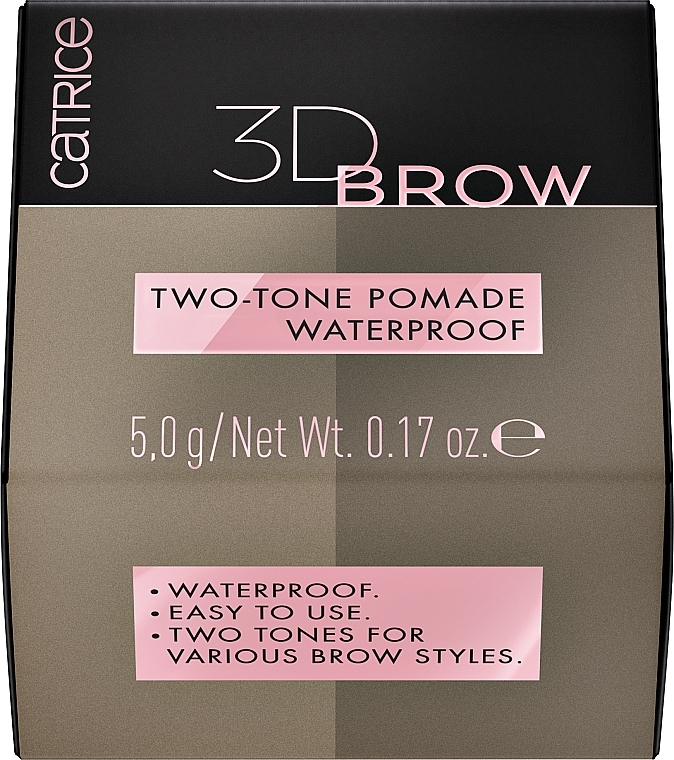 Помадка для брів - Catrice Two Tone Brow Pomade 3D Brow — фото N3