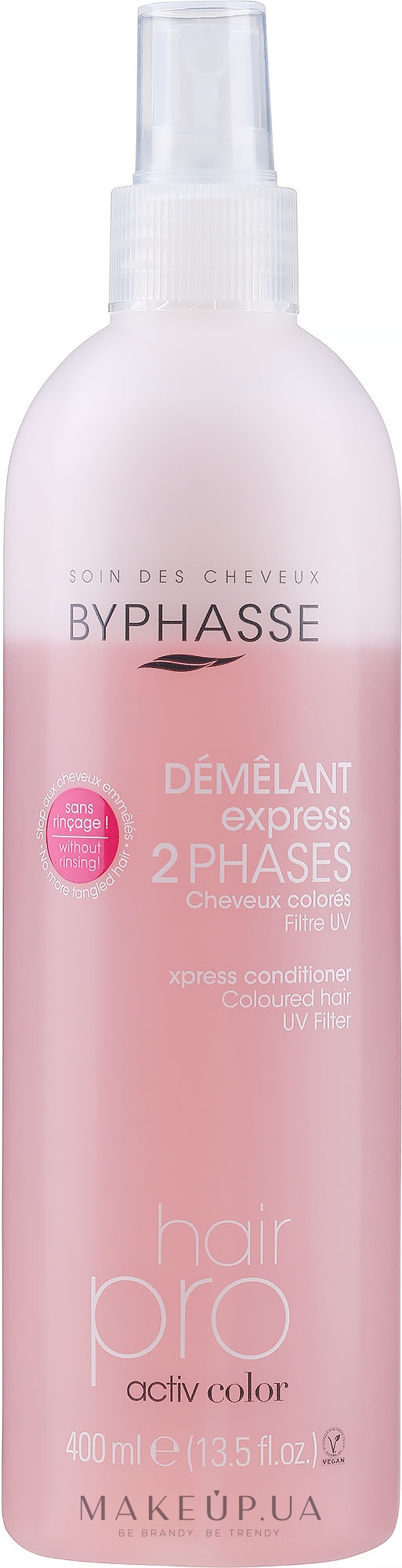 Спрей для фарбованого волосся - Byphasse Express 2 Activ Color — фото 400ml