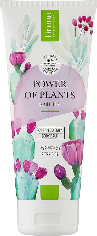 Розгладжувальний лосьйон для тіла - Lirene Power Of Plants Opuncja Body Lotion