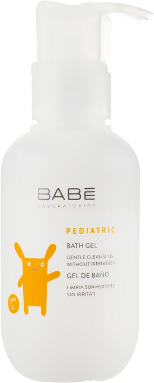 Дитячий гіпоалергенний гель для душу в тревел форматі - Babe Laboratorios Bath Gel Travel Size