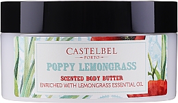 Парфумерія, косметика Олія для тіла - Castelbel Smoothies Poppy Lemongrass Body Butter