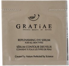 Духи, Парфюмерия, косметика Сыворотка для кожи вокруг глаз (пробник) - Gratiae Replenishing Eye Serum