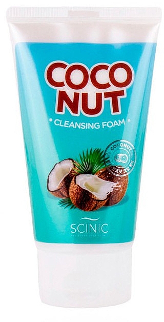 Кокосовая пенка для умывания - Scinic Coconut Cleansing Foam — фото N1