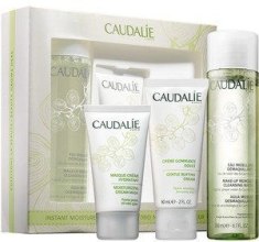 Духи, Парфюмерия, косметика Набор "Универсальное увлажнение" - Caudalie Instant Moisture Renewal Trio (Cr/60ml + Cr/50ml + Water/200ml)