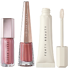 Парфумерія, косметика Набір - Fenty Beauty by Rihanna Perfect That Pout (l/balm/12ml + l/fluid/4ml + l/luminizer/9ml)