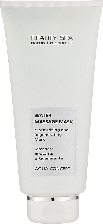 Суперзволожувальна антивікова гель-маска  - Beauty Aqua Concept SPA Water Massage Mask — фото N1