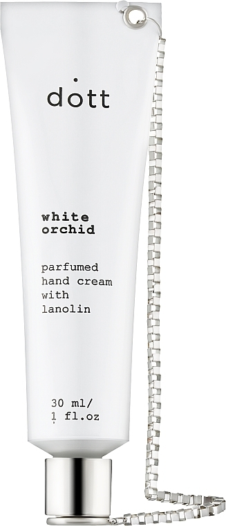 ПОДАРУНОК! Парфумований крем для рук з ланоліном - Dott White Orchid Muza — фото N1