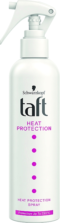 Термозащитный спрей для защиты волос от высоких температур до 230 °C - Taft Heat Protection