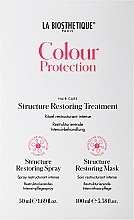 Набор - La Biosthetique Colour Protection Structure Restoring Treatment (mask/100ml + spray/50ml) — фото N1