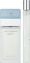Dolce & Gabbana Light Blue - Набор (edt/25ml + edt/10ml) — фото N2