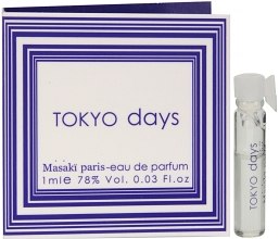 Духи, Парфюмерия, косметика Masaki Matsushima Tokyo Days - Парфюмированная вода (пробник)