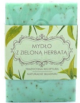 Мыло "Зеленый чай" - Scandia Cosmetics Soap — фото N1