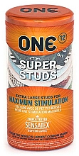 Парфумерія, косметика Презервативи, 12 шт. - ONE Super Studs Condoms