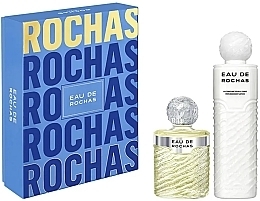 Духи, Парфюмерия, косметика Rochas Eau De Rochas - Набор (edt/220ml + b/lot/500ml)