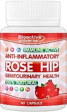 Шиповник в капсулах для укрепления и поддержания иммунитета - Bioactive Universe Immune Active Rose Hip — фото N1