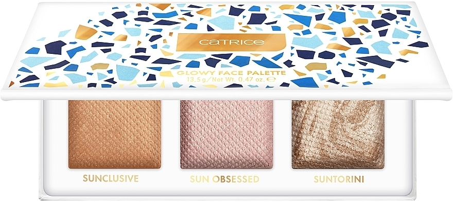 Catrice Summer Obsessed Glowy Face Palette - Catrice Summer Obsessed Glowy Face Palette — фото N1