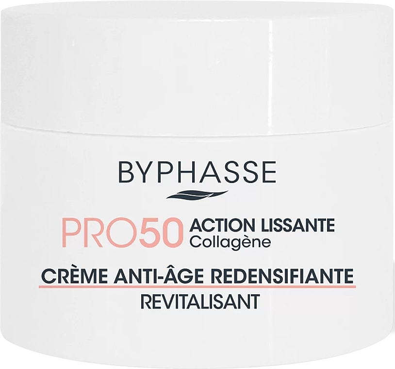 Антивіковий крем для обличчя - Byphasse Anti-Aging Cream Pro50 Skin Tightening — фото N1