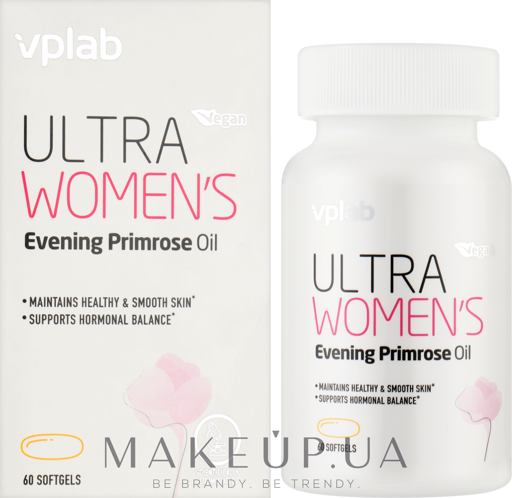 Харчова добавка - VPLab Ultra Womens Evening Primrose Oil — фото 60шт