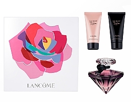 Парфумерія, косметика Lancome La Nuit Tresor - Набір (edp/50ml + b/lot/50ml + sh/gel/50ml)