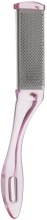 Терка для педикюру з металевою ручкою, рожева - Top Choice — фото N1