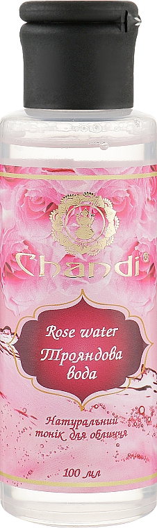 Розовая вода для лица - Chandi Rose Water For Face