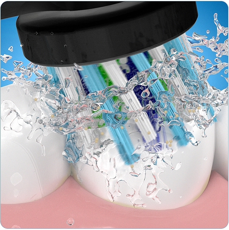 Сменная насадка для электрической зубной щетки Cross Action CA EB50 Black Edition - Oral-B — фото N3