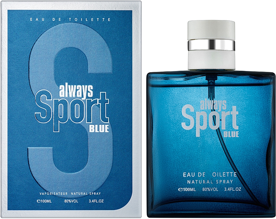 Cosmo Designs Always Sport Blue - Туалетна вода — фото N2