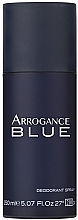 Духи, Парфюмерия, косметика Arrogance Blue Pour Homme - Дезодорант
