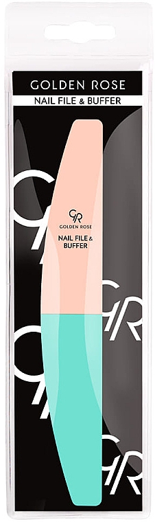 Пилочка для ногтей - Golden Rose Nail File & Buffer — фото N2
