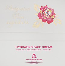 Духи, Парфюмерия, косметика Увлажняющий крем для лица - Bulgarian Rose Signature Hydrating Face Cream