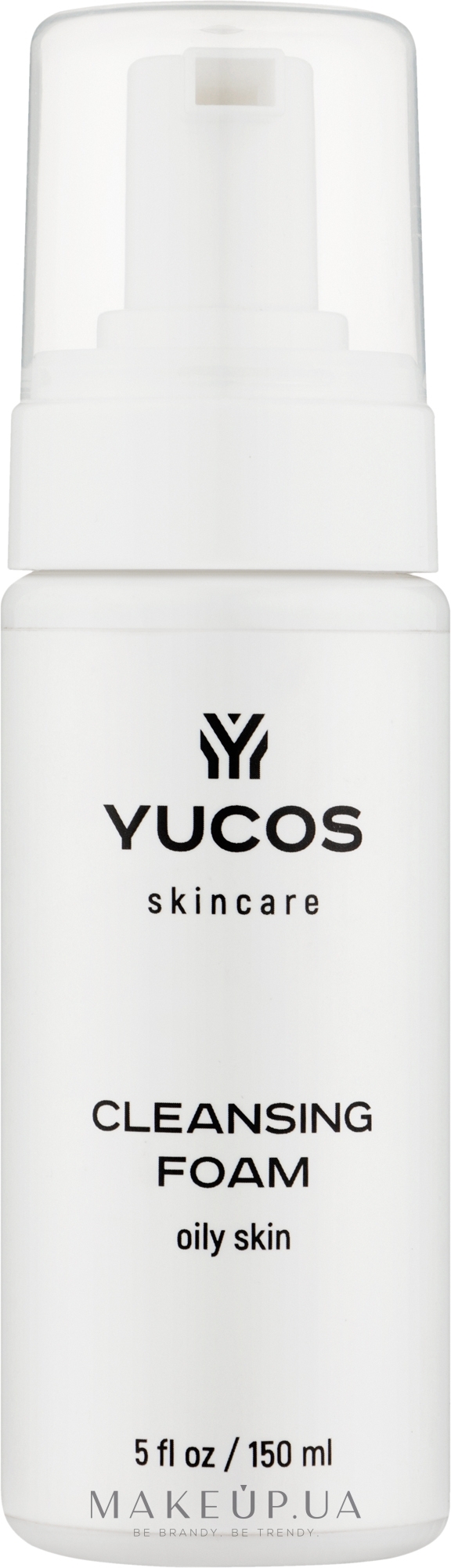 Пінка для вмивання нормальної, сухої та чутливої шкіри - Yucos Cleansing Foam — фото 150ml