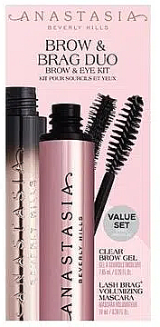 Набор для макияжа - Anastasia Beverly Hills Brow & Brag Duo Brow & Eye Kit (mascara/10ml + brow/gel/7.85ml) — фото N2
