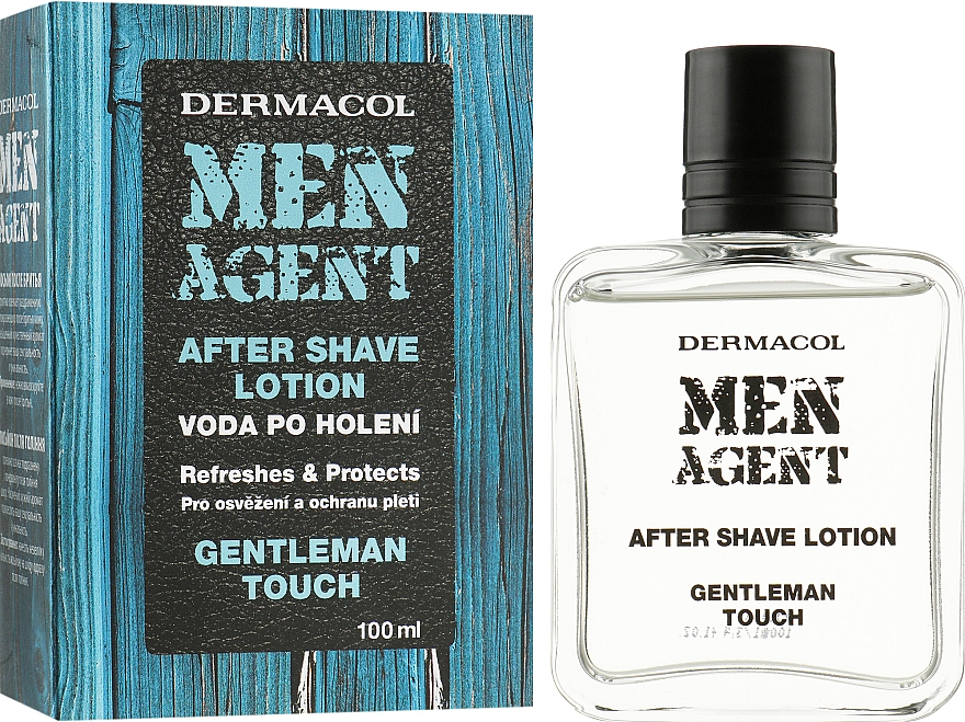 Лосьон после бритья - Dermacol Men Agent After Shave Lotion Gentleman Touch — фото N1