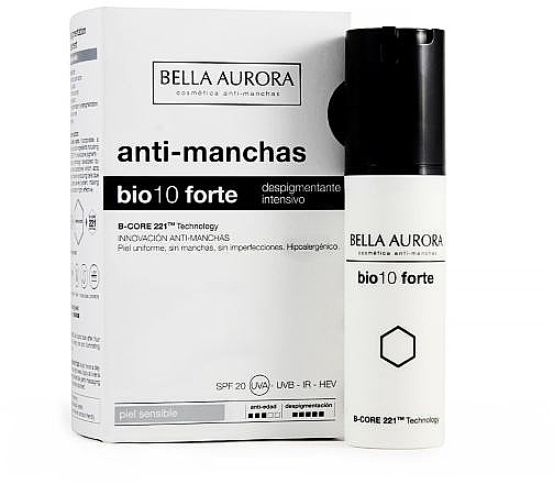 Сироватка проти пігментних плям для чутливої шкіри - Bella Aurora Bio10 Forte Anti-Dark Spots Serum Sensitive Skin — фото N1
