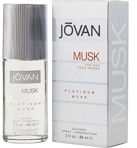 Jovan Platinum Musk For Men - Одеколон — фото N1