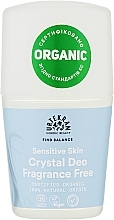 Органический роликовый дезодорант, без запаха - Urtekram Sensitive Skin Crystal Deo Fragrance Free — фото N1