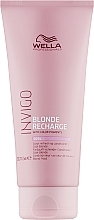 Відтіночний бальзам-догляд для холодних світлих відтінків - Wella Professionals Invigo Blonde Recharge Conditioner For Cool Blonde — фото N1