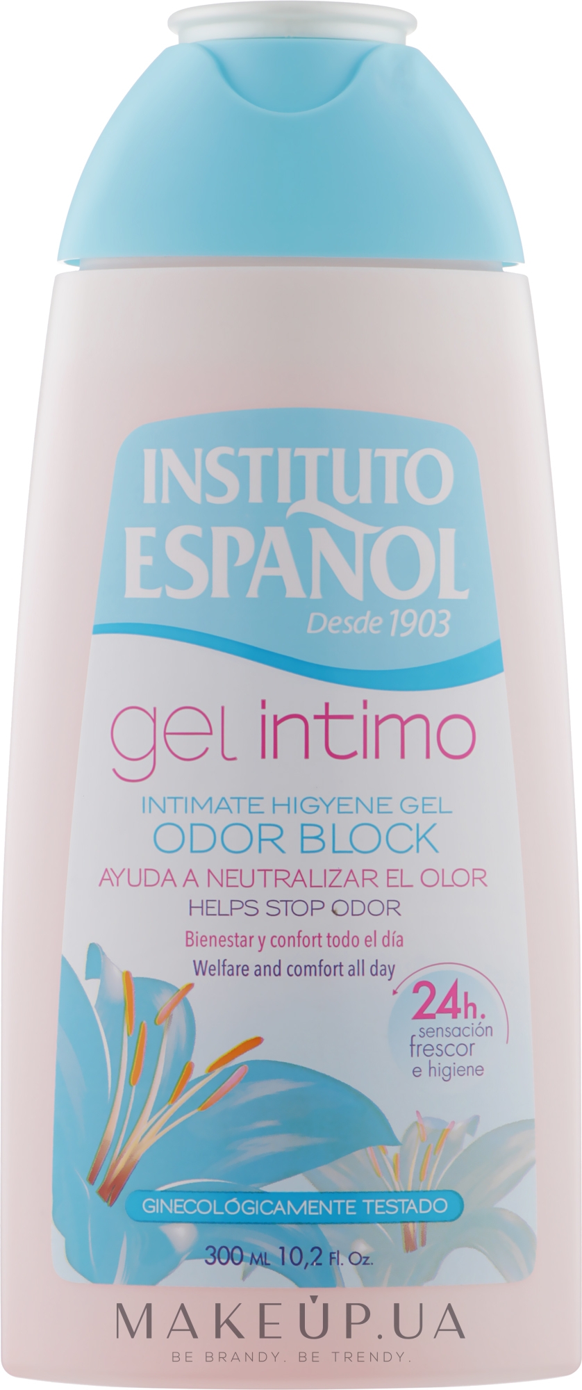 Гель для интимной гигиены против неприятного запаха - Instituto Espanol Intimate Gel Odor Block  — фото 300ml