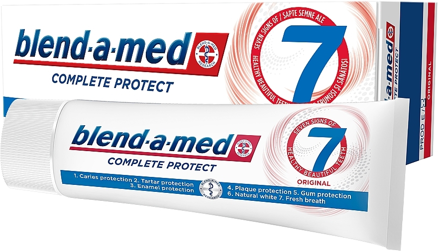 Зубна паста - Blend-a-med Complete 7 Original — фото N1