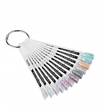 Палітра кольорового базового покриття "Crystal Drops", 12 типсів - Kodi Professional — фото N1