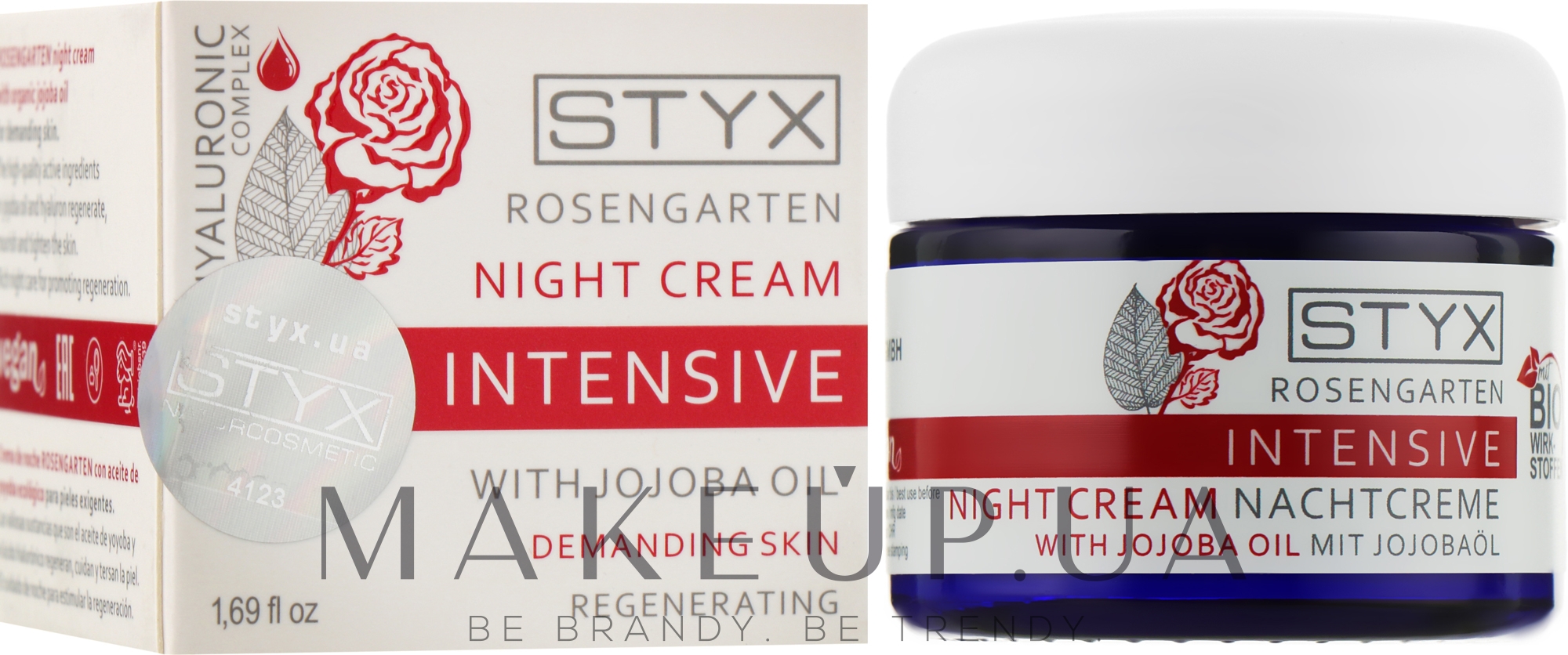 Крем нічний - Styx Naturсosmetic Rosengarten Nachtcreme — фото 50ml