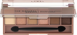 УЦІНКА Палетка тіней для повік - LAMEL Make Up The Natural Dream Eyeshadow Palette * — фото N1