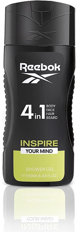 Гель для душу 4 в 1 - Reebok  Inspire Your Mind Hair # Body Shower Gel — фото N1