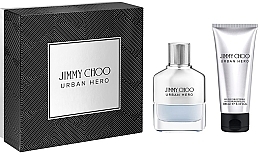 Духи, Парфюмерия, косметика Jimmy Choo Urban Hero - Набор (edp/50ml + sh/gel/100ml)