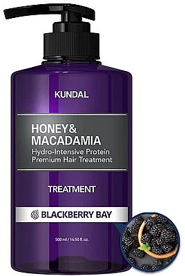 Кондиціонер для волосся "BlackBerry Bay" - Kundal Honey & Macadamia Treatment — фото N1