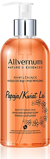 Мило для рук і душа - Allverne nature's Essences Hand And Shower Soap — фото N1